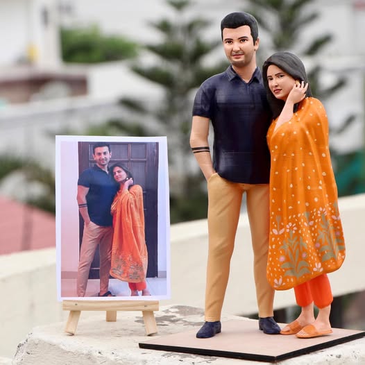 Full Body Couple 3d Miniature