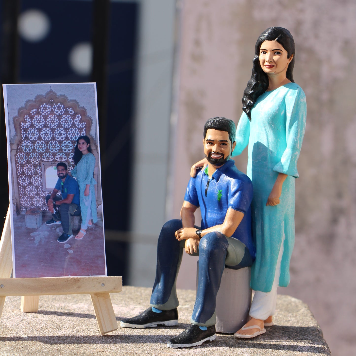 Full Body Couple 3d Miniature